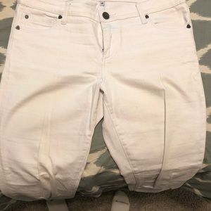 KUT brand MIA skinny white jeans size 12